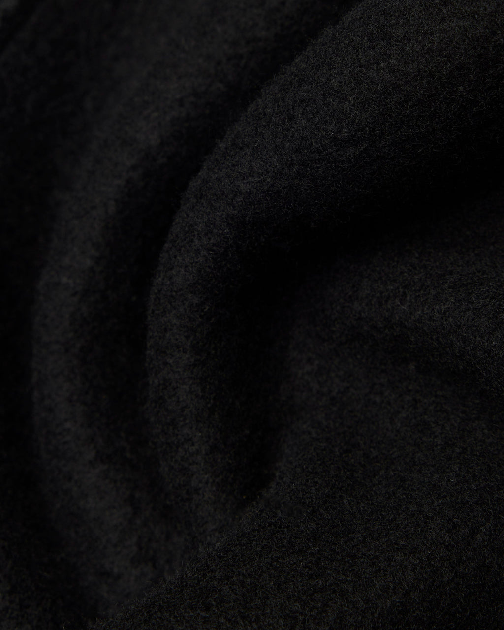 Men's Straight Leg Open Hem Sweatpants in Black