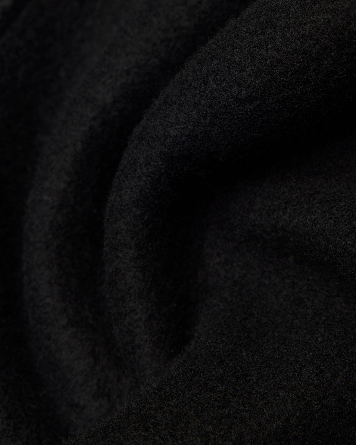 Men's Straight Leg Open Hem Sweatpants in Black