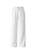 Men's Pleated Tailored Pants with Side Pockets