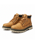 Men's Lace-Up Work Boots with Lug Sole