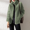 Mina | Women’s Long Sleeve Zip Front Collared Jacket