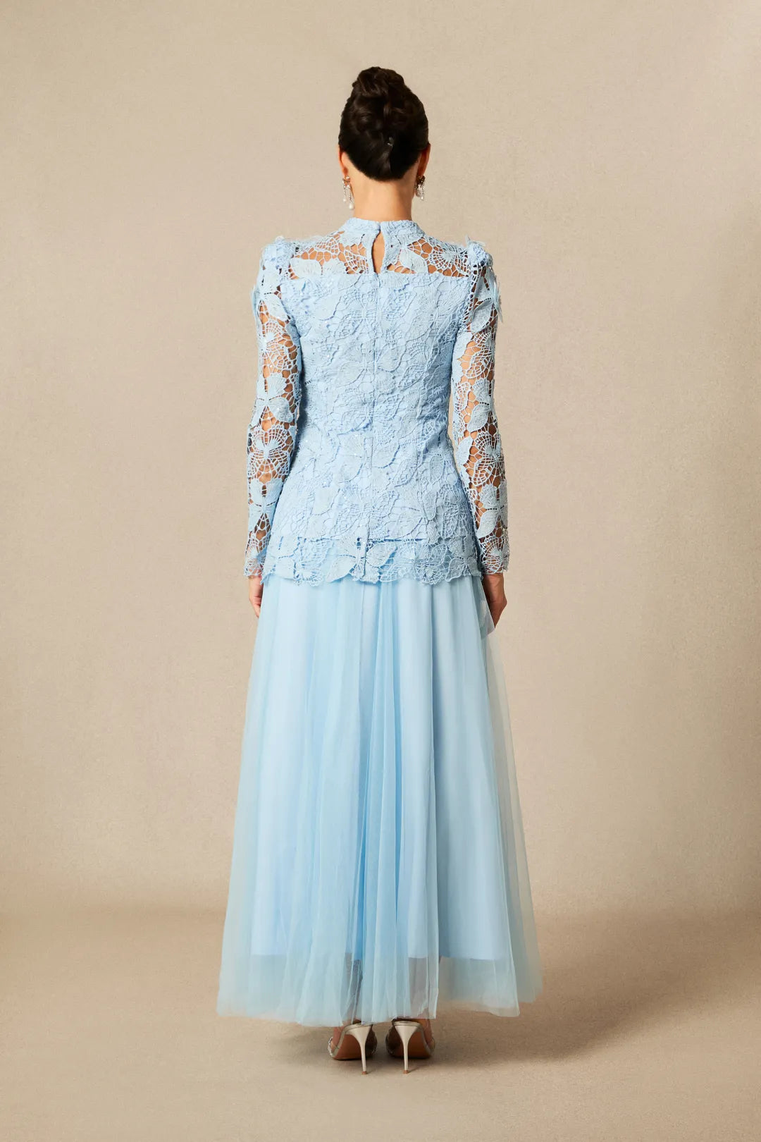 Nikki | Women’s Long Sleeve High Neck Butterfly Two Piece Set