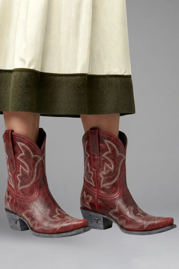 Opal | Women’s Pointed Toe Mid Calf Cowboy Boots