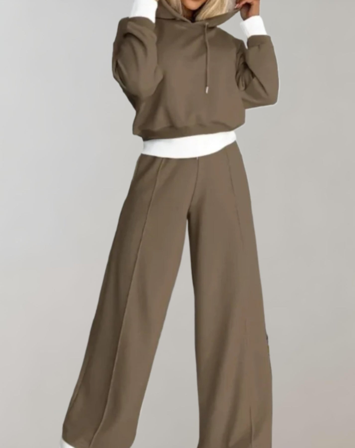Paisley | Women's Drawstring Long Sleeve Two Piece Matching Set