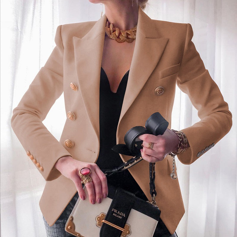 Pamela | Women's Long Sleeve Double Breasted Blazer
