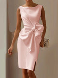 Patricia | Women’s Sleeveless Side Slit Grad Dress