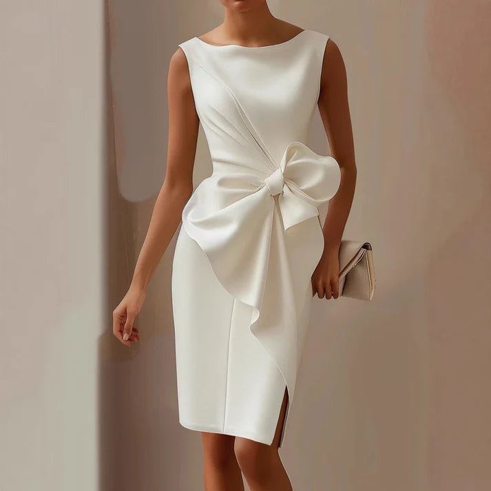 Patricia | Women’s Sleeveless Side Slit Grad Dress