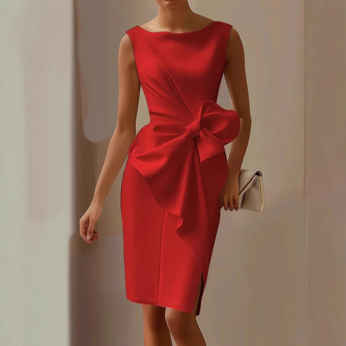 Patricia | Women’s Sleeveless Side Slit Grad Dress