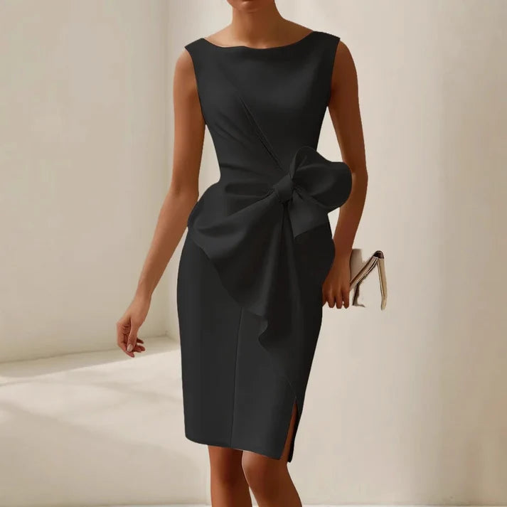 Patricia | Women’s Sleeveless Side Slit Grad Dress