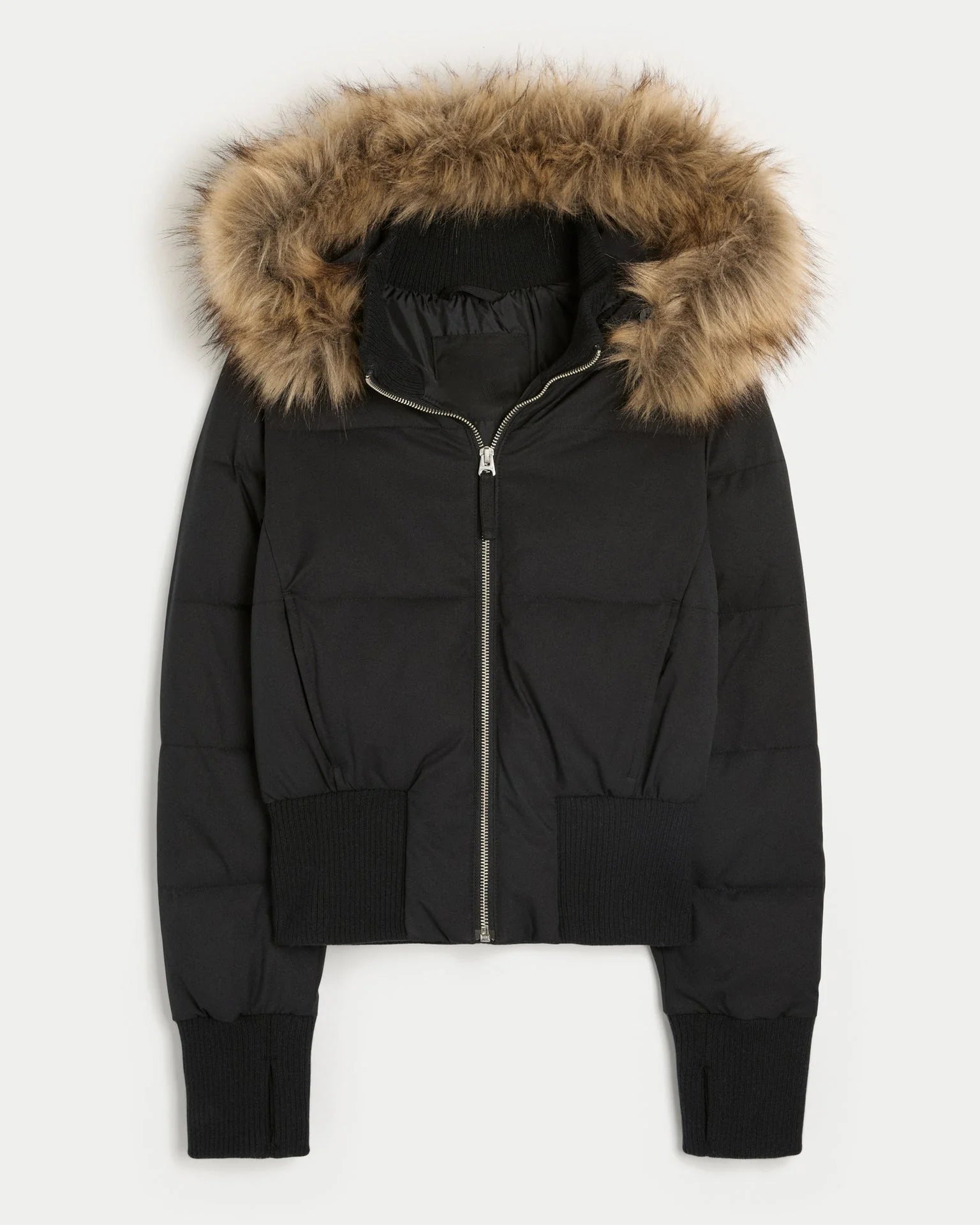 Peyton | Women's Hooded Long Sleeve Zip Front Collared Jacket