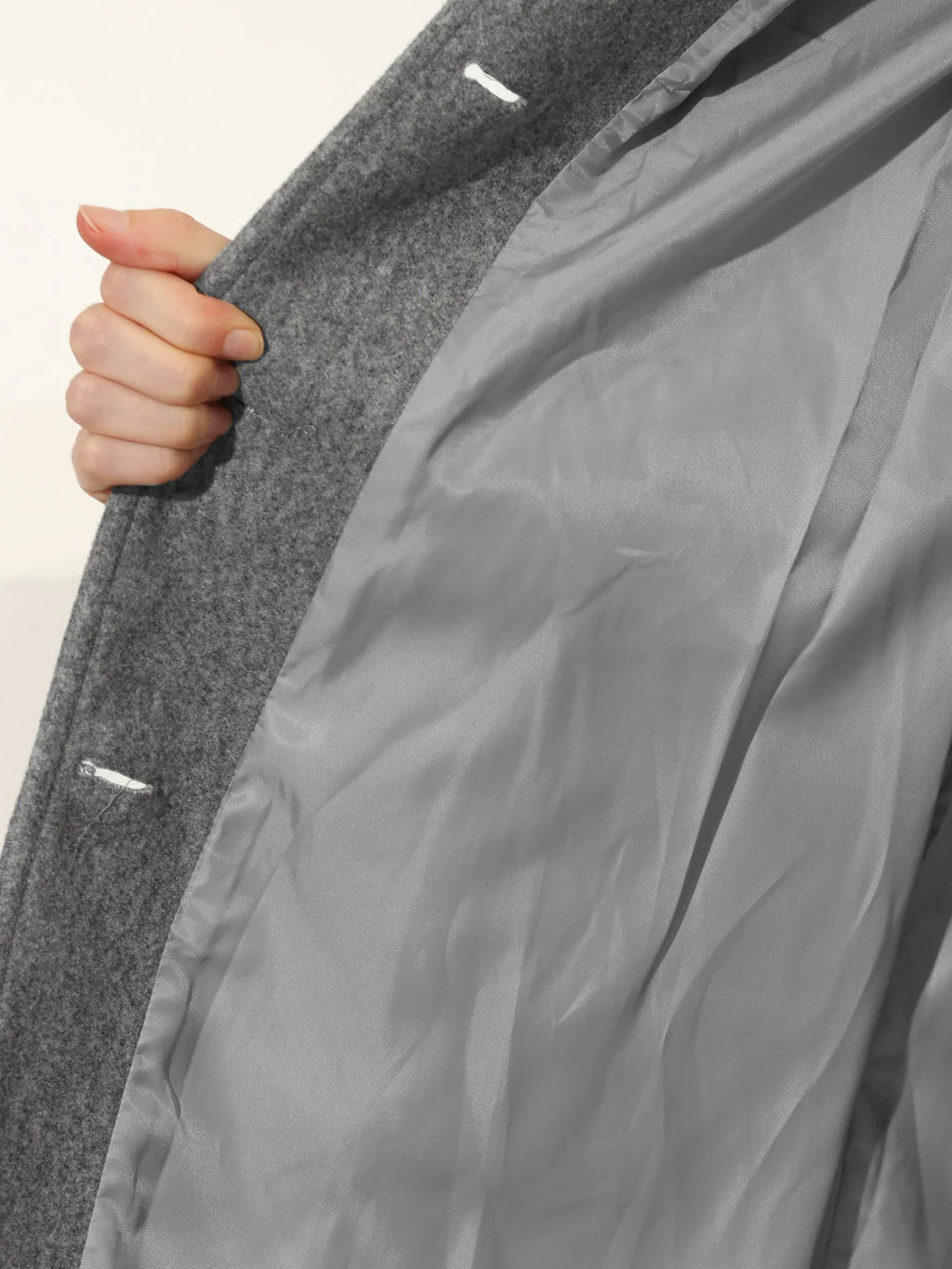 Phyllis | Women's Single-Breasted Front Button Trench Coat