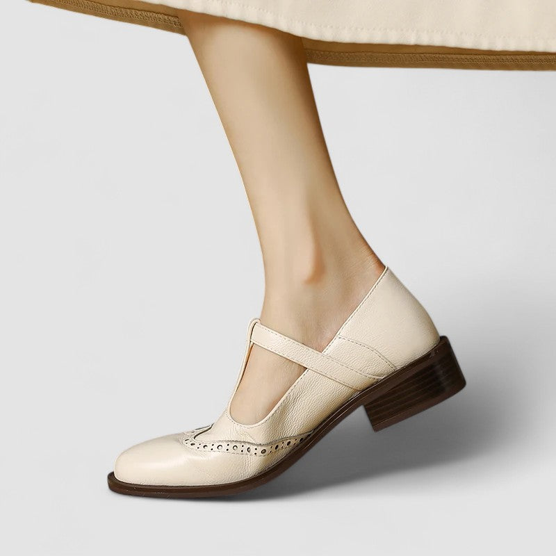 Pippa | Women's T-Strap Round Toe Mary Jane Shoes