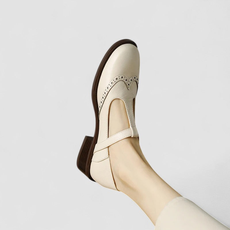 Pippa | Women's T-Strap Round Toe Mary Jane Shoes