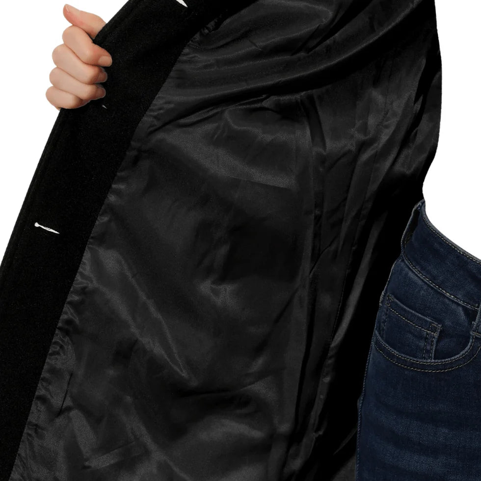 Portia | Women’s Collared Single Breasted Mid Length Coat
