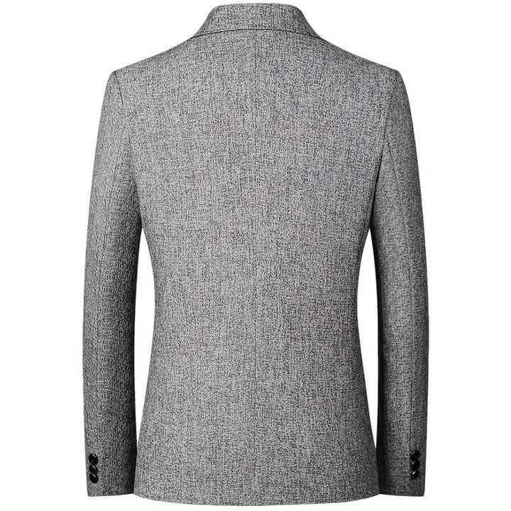 Raymond | Men’s Textured Single Breasted Long Sleeve Blazer