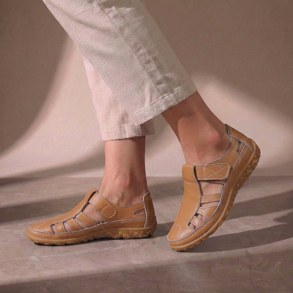 Rosamund | Women's Adjustable Straps Closed Toe Sandals