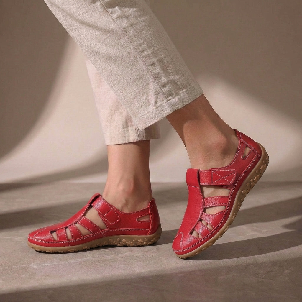 Rosamund | Women's Adjustable Straps Closed Toe Sandals