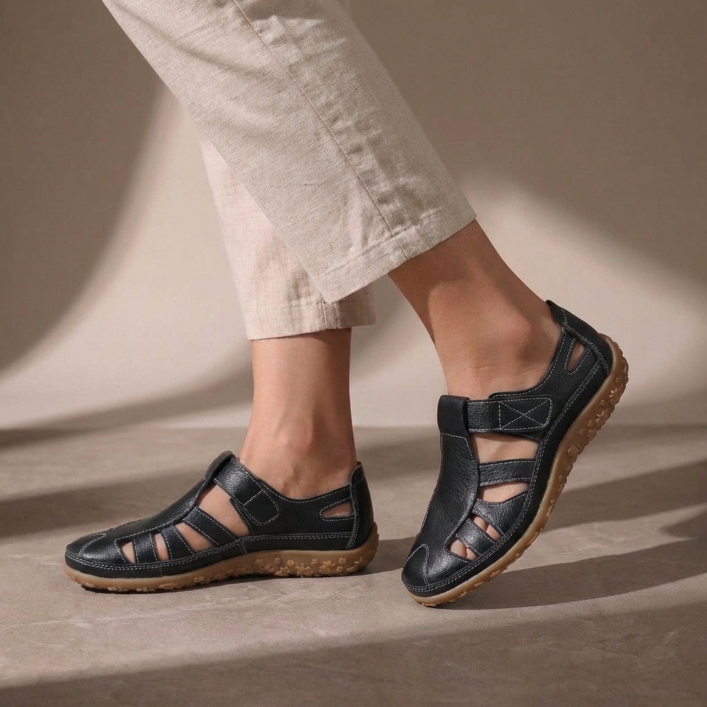 Rosamund | Women's Adjustable Straps Closed Toe Sandals
