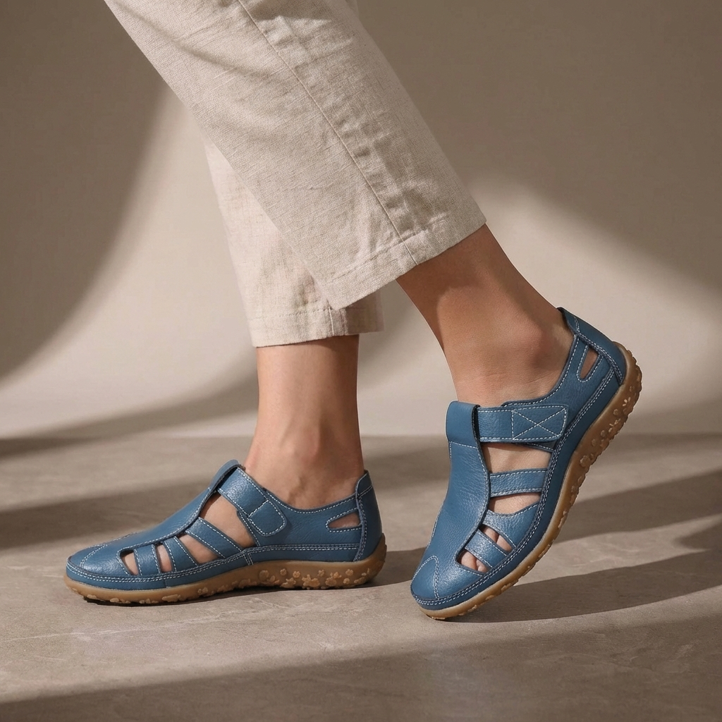 Rosamund | Women's Adjustable Straps Closed Toe Sandals