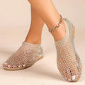 Rowena | Women's Mesh Round Toe Summer Sandals