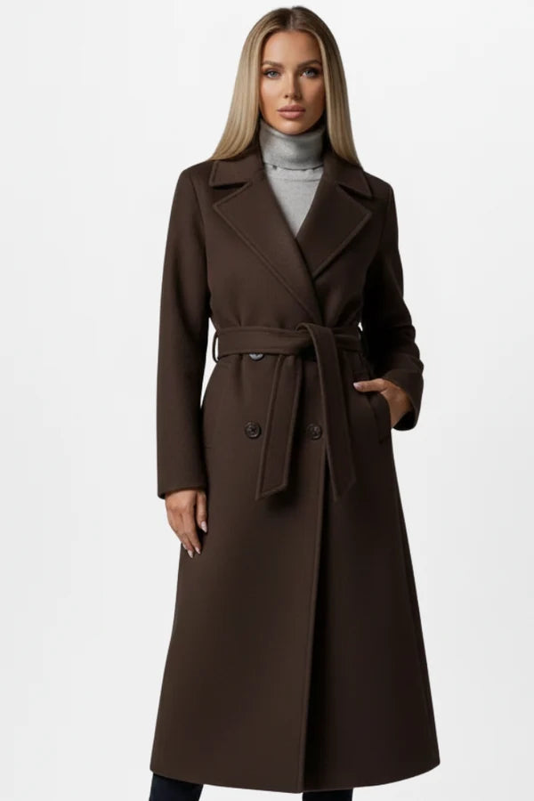 Ruth | Women’s Double Breasted Long Sleeve Trench Coat