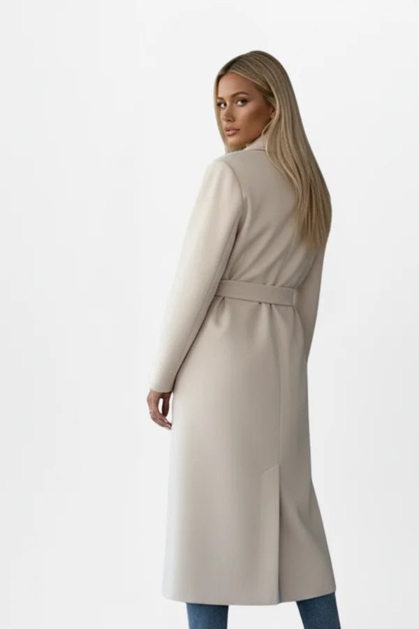 Ruth | Women’s Double Breasted Long Sleeve Trench Coat