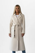 Ruth | Women’s Double Breasted Long Sleeve Trench Coat