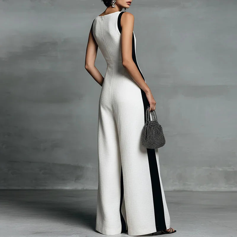 Shannon | Women's Wide Leg Sleeveless Summer Jumpsuit