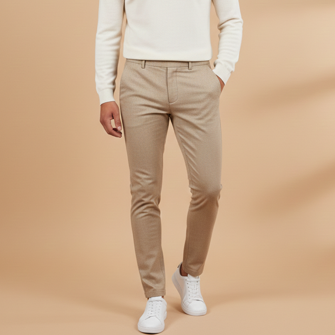 Artemas | Men's Tapered Leg Side Pockets Slim Fit Pants