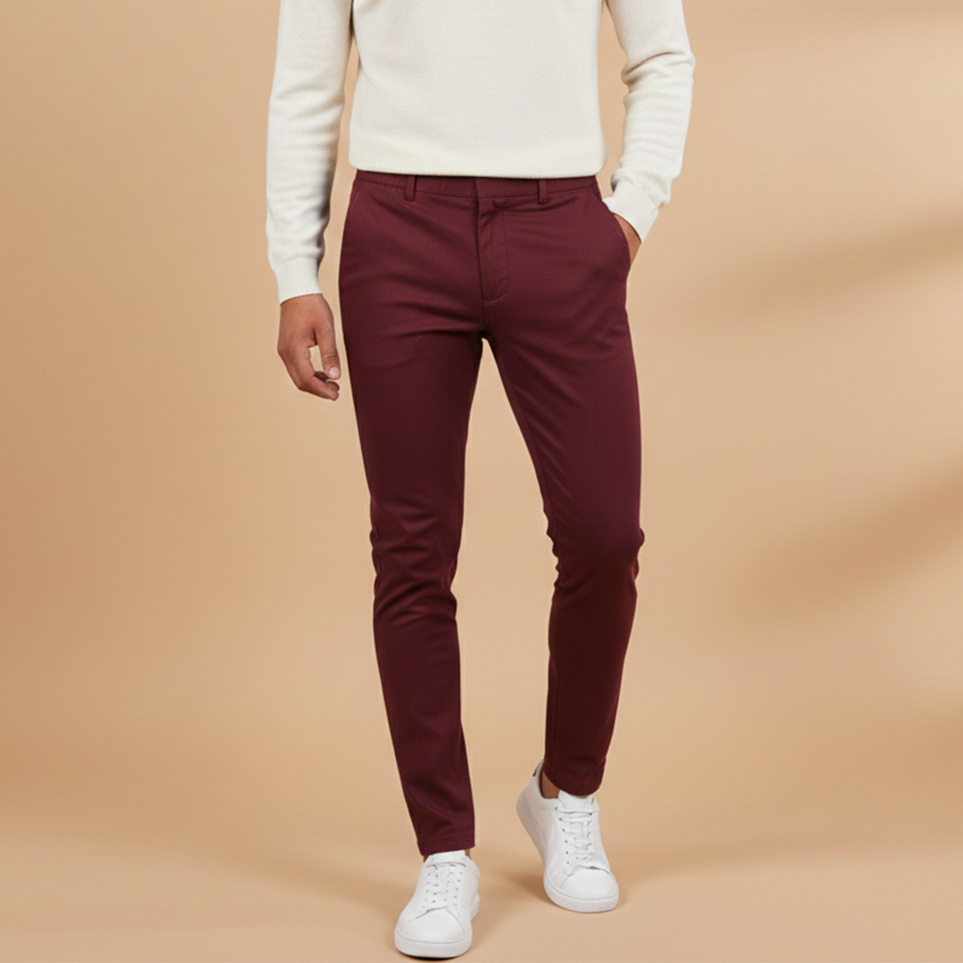 Artemas | Men's Tapered Leg Side Pockets Slim Fit Pants
