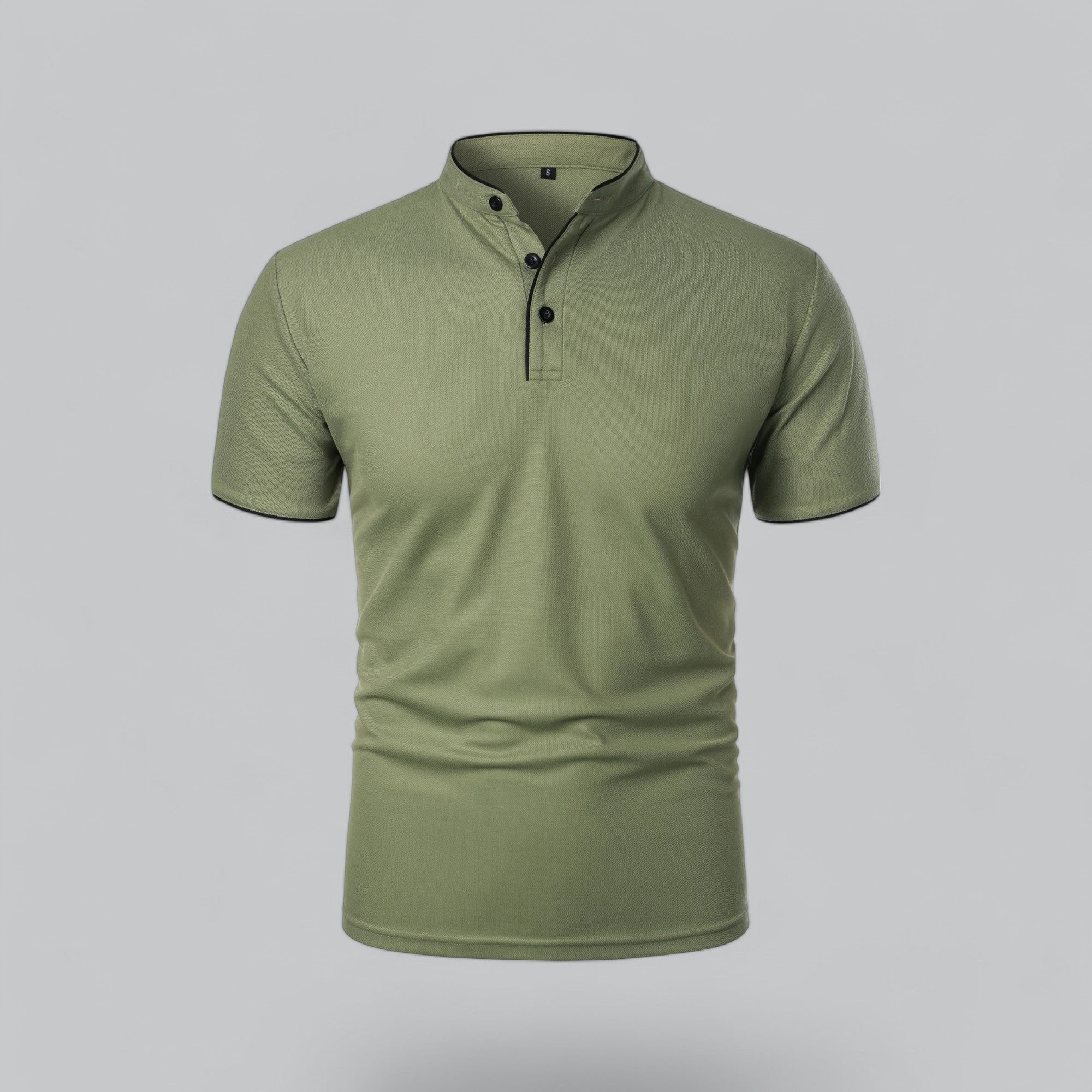 Tommy | Men's Button Front Short Sleeve Polo Shirt
