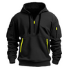 Walker | Men's Utility Pocket Long Sleeve Drawstring Hoodies