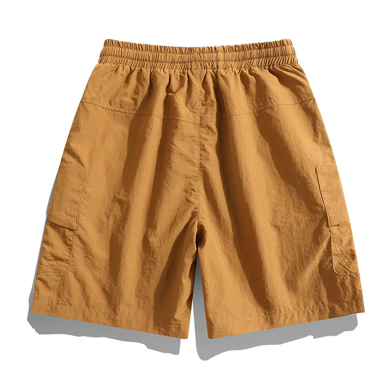 William | Men’s Cargo Pockets Knee Length Shorts