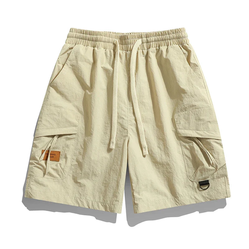 William | Men’s Cargo Pockets Knee Length Shorts