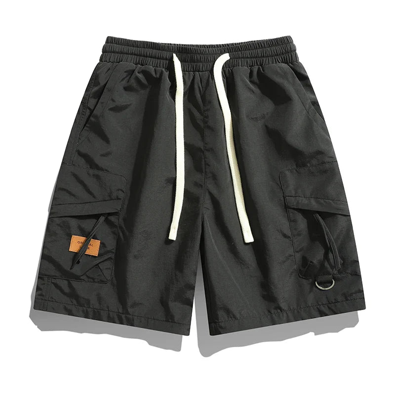William | Men’s Cargo Pockets Knee Length Shorts
