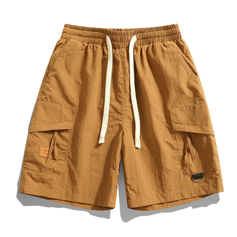 William | Men’s Cargo Pockets Knee Length Shorts