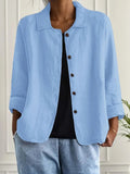 Winona | Women's Long Sleeve Button Front Collared Jacket