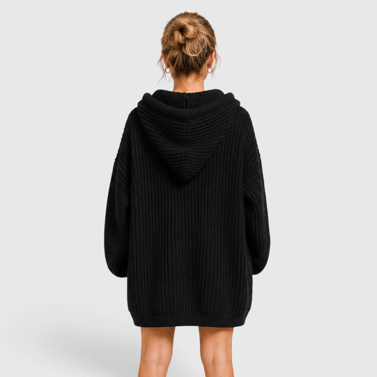 Women's Drawstring Hood Kangaroo Pocket Hoodie