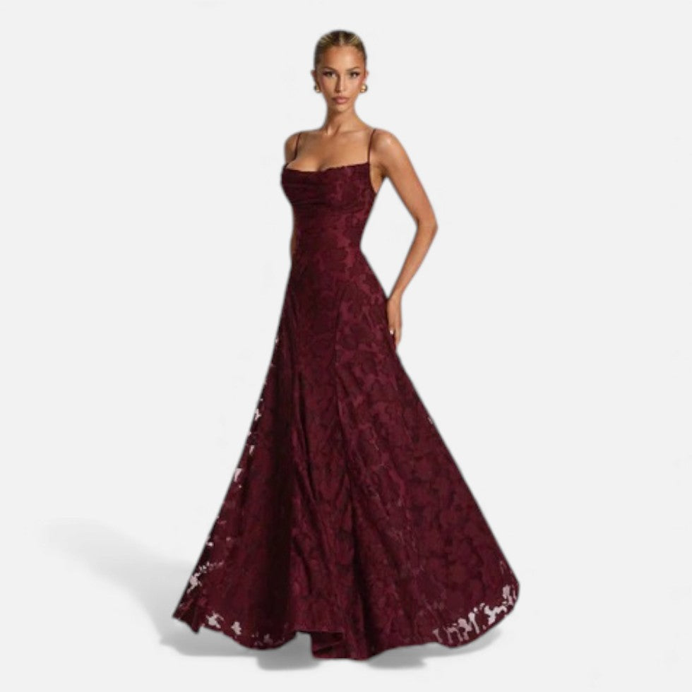Women's Flared Evening Dress