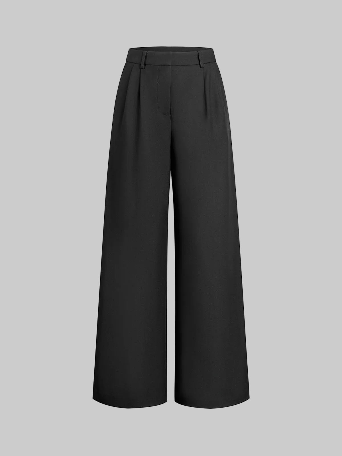 Women's Tailored Pleated High-Rise Wide-Leg Pants