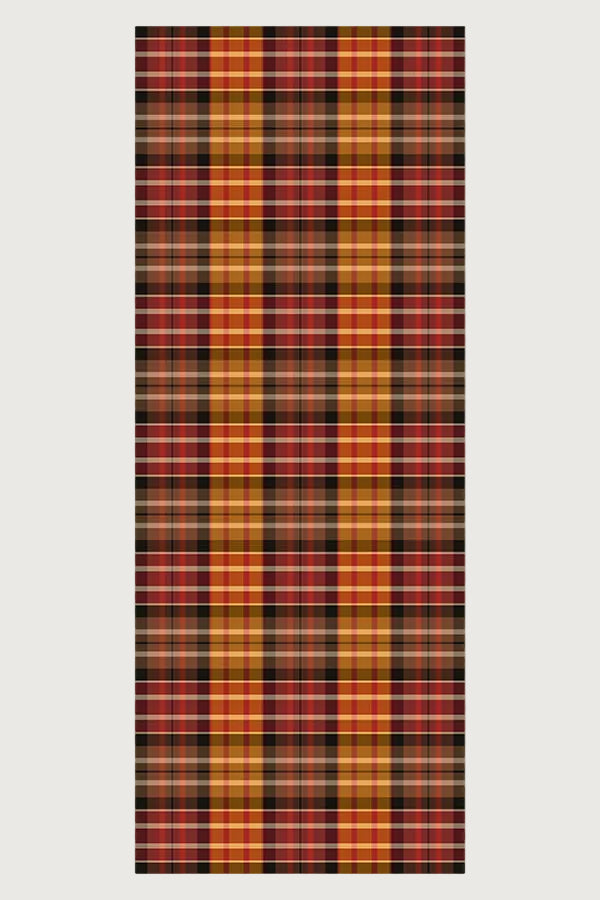 Women's Lightweight Merino Wool Plaid Scarf