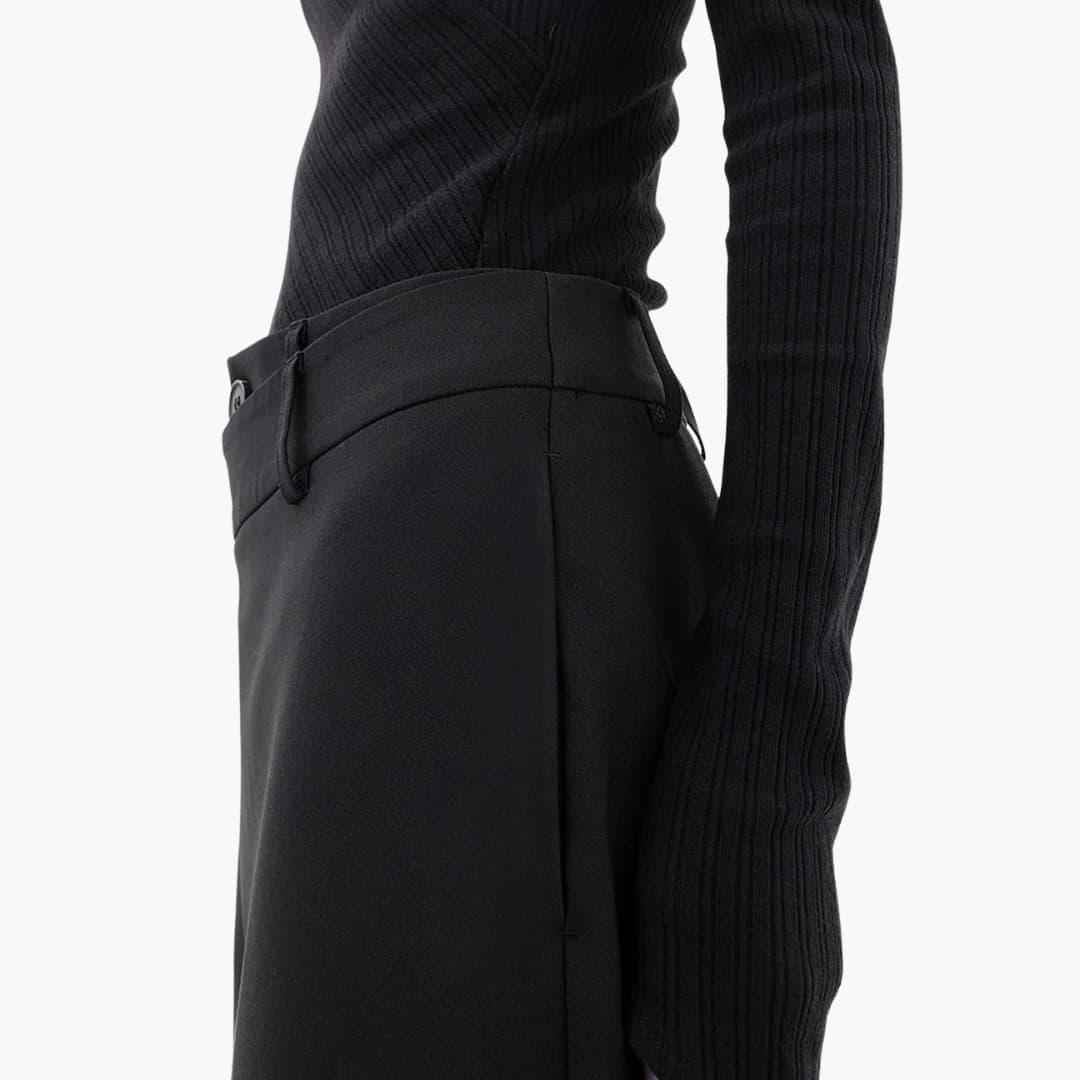 Women's Asymmetric Wrap Front Loose Wide Leg Pants
