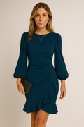 Women's Puff Sleeve Dress