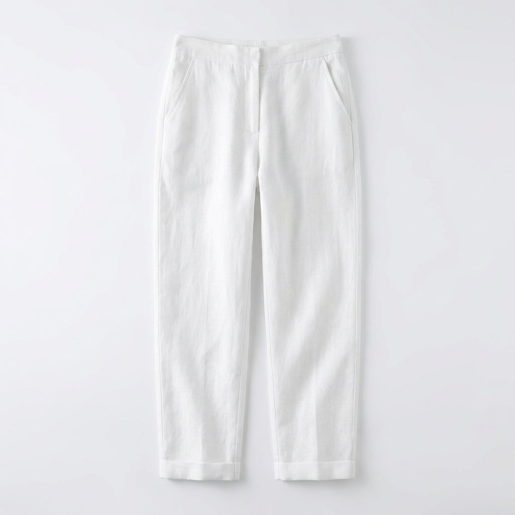 Women's Relaxed Straight-Leg Pull-On Pants