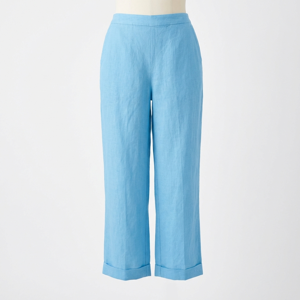Women's Relaxed Straight-Leg Pull-On Pants