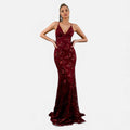 Women's Sequin Maxi Dress