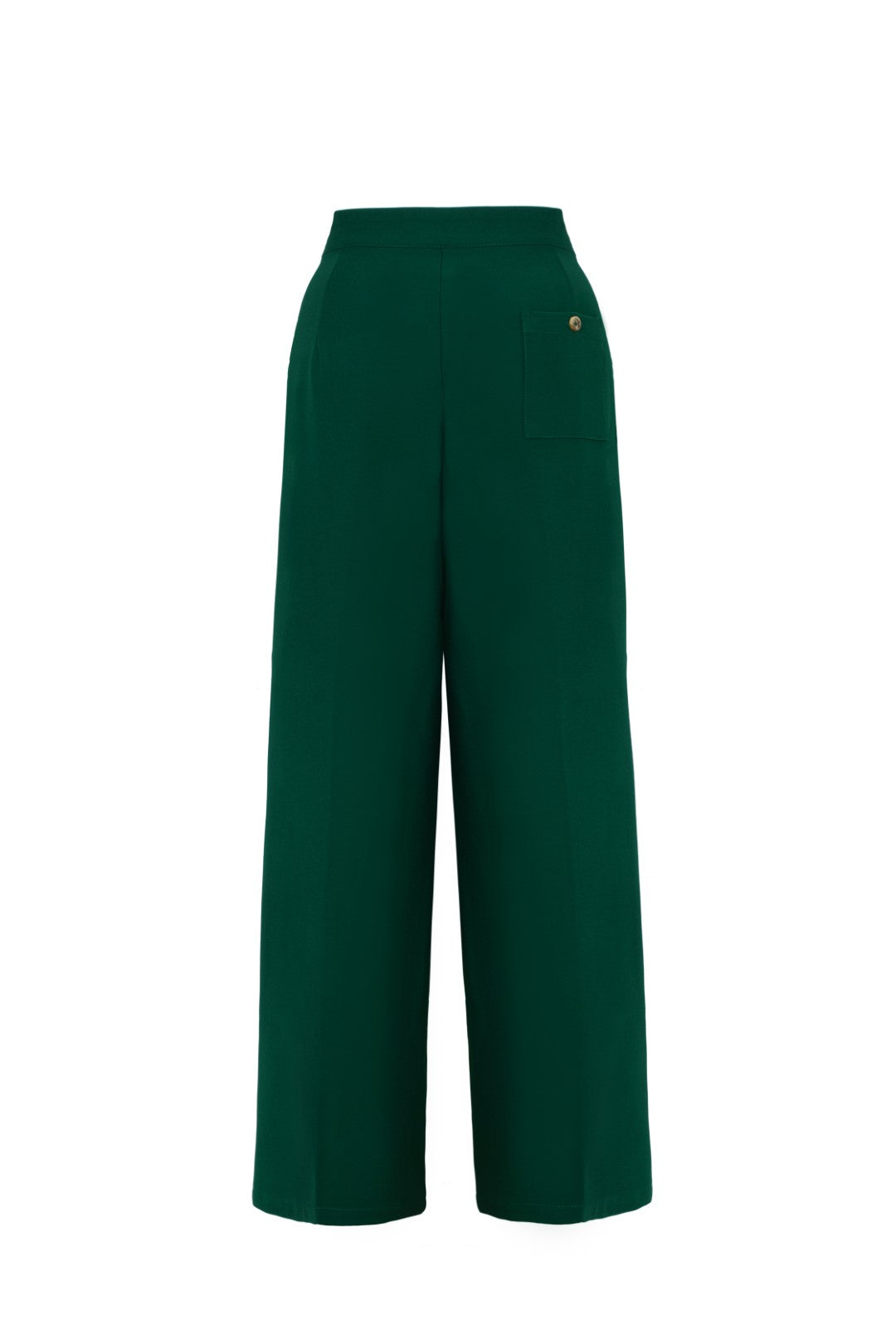 Women's Vintage Side Button Wide Leg Swing Pants