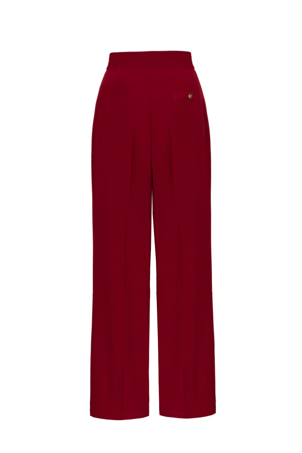 Women's Vintage Side Button Wide Leg Swing Pants