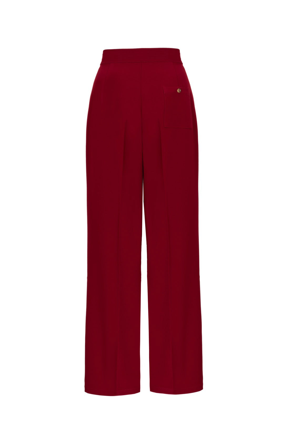 Women's Vintage Side Button Wide Leg Swing Pants