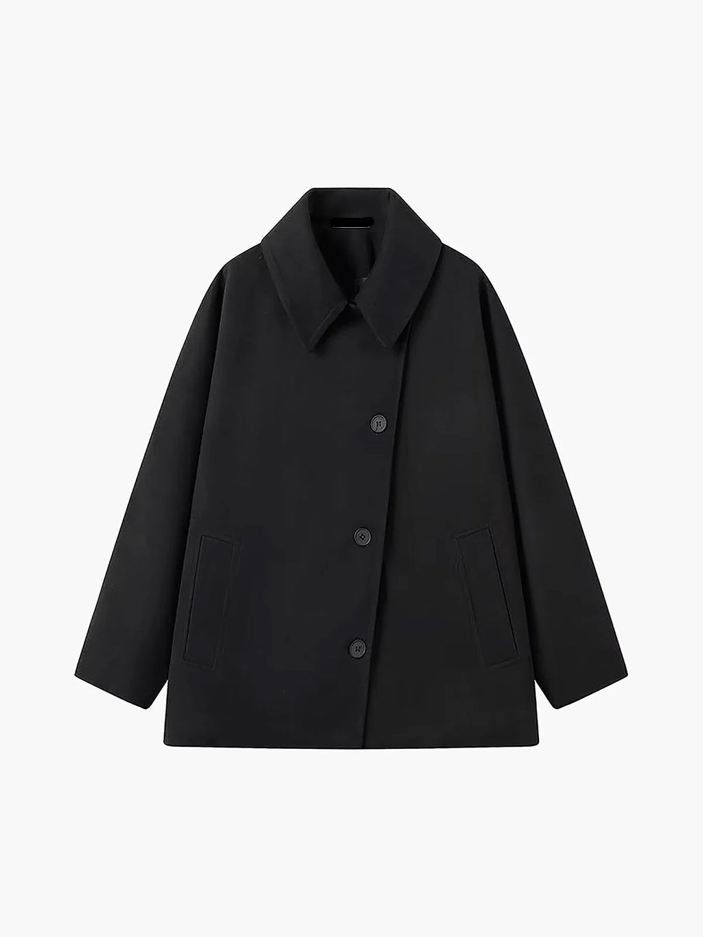 Xena | Women’s Oversized Collared Button Front Trench Coat